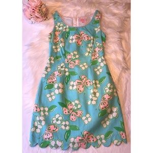 🎉FINAL PRICE🎉Lily Pulitzer Butterfly Shift Dress